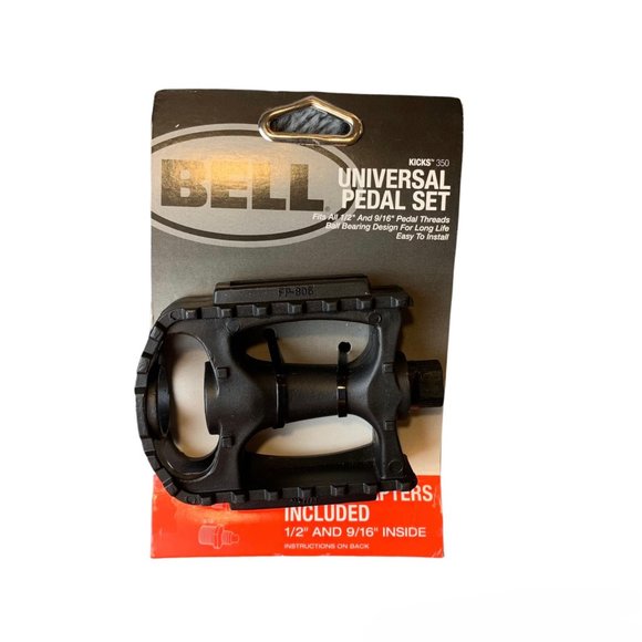 Bell Universal Replacement Bicycle Pedals Kicks 350 - Picture 1 of 4